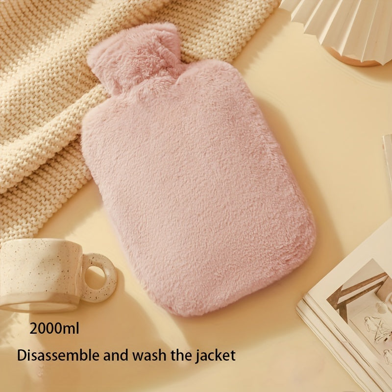 Hot Water Bag With Plush Cover 2000ml