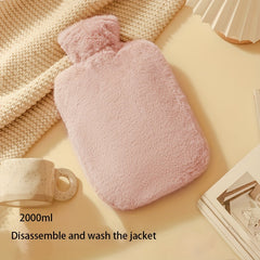 Hot Water Bag With Plush Cover 2000ml