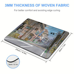 Japanese Street Culture Mouse Pad Non Slip Rubber Base Waterproof Mouse Mat