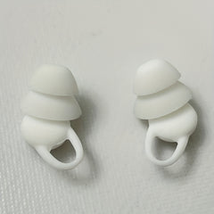 Reusable Soft Ear Plugs Double Layer Silicone Earplugs for Sleeping and Swimming
