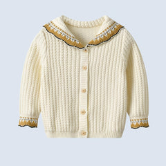 Baby Knitted Sweater Cardigan Blouse in Various Colors