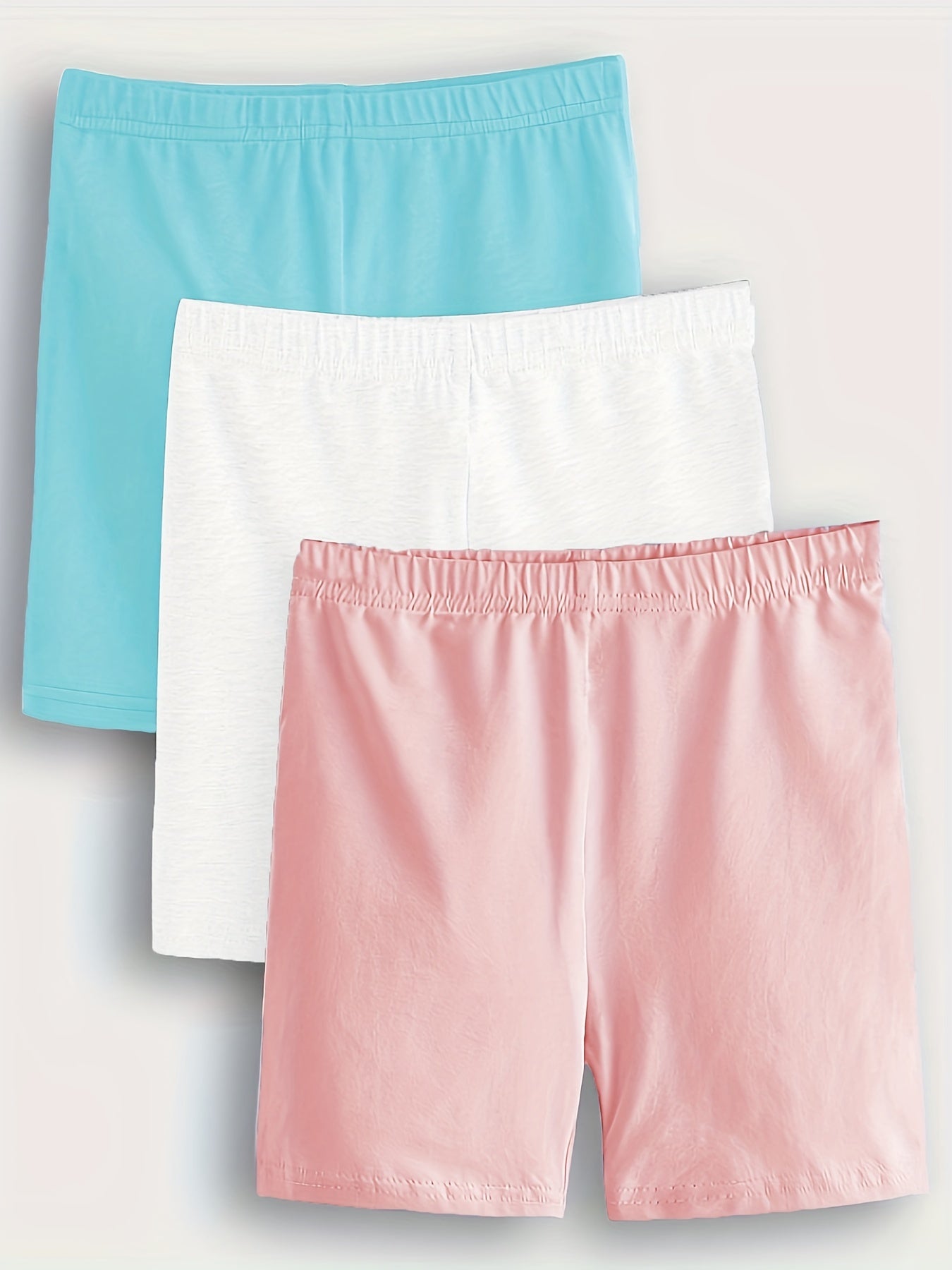 3pcs Toddler Girls Comfortable Summer Shorts Kids Clothes