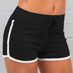 Y2K Sports Elastic Drawstring Shorts