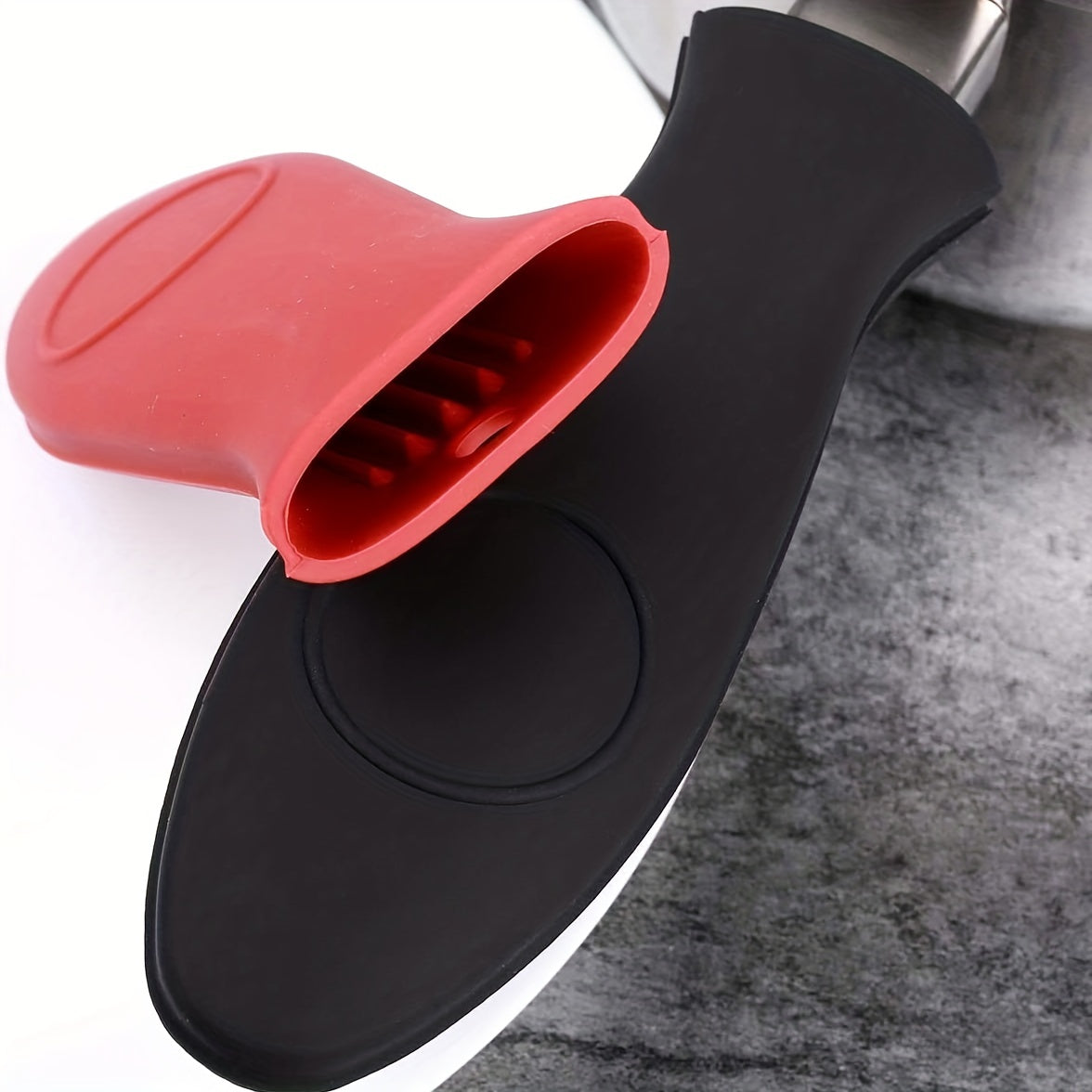 2pcs Silicone Hot Handle Holder for Cast Iron Skillets