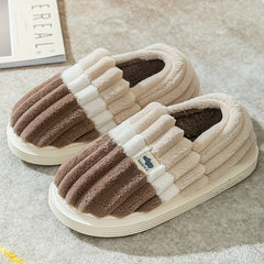 Men's Cozy House Slippers Anti-Skid Winter Shoes