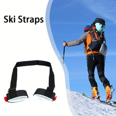 Skiing Pole Carrier - Easy Transport for Ski Gear