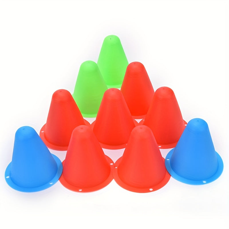 10pcs Roller Skating Training Cones - Random