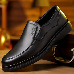Men's PU Leather Loafer Shoes Non-slip Slip On Shoes