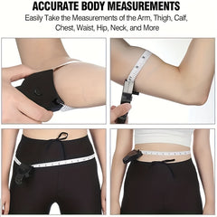 3-Gauge Ruler Body Measuring Tape Sewing Meter Ruler Construction Tool