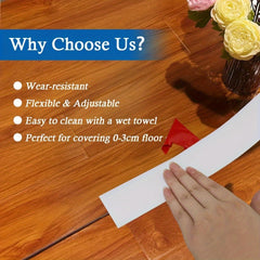 100 Laminate Floor Separator for Floor Gaps and Carpet Thresholds Strips