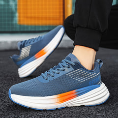Thick Sole Running Shoes Shock Absorption Wear Resistance Non Slip