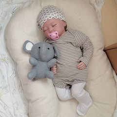 Plush Baby Elephant Stuffed Animal Toy Safe for Toddlers
