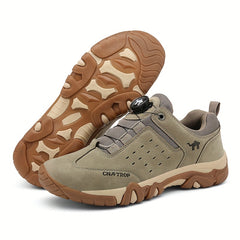 Men's Hiking Sneakers Rotary Button Non Slip Outdoor Shoes