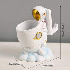 Astronaut Decor Pen Holder for Kids' Room