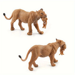 Realistic Lion Model Animal Model Toys Desktop Display Garden Display