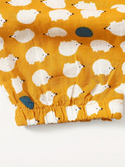 Toddler Girls Hedgehog Graphic Sweatpants Thin Casual Sport