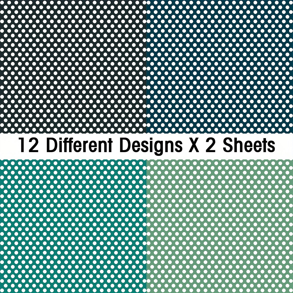 Scrapbooking Paper Pack 15 24x15 12 Plaid Dot Paper 24 Sheets