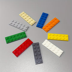 DIY Building Blocks Set 3795 Base Plate 2x6 Short Bricks for Kids
