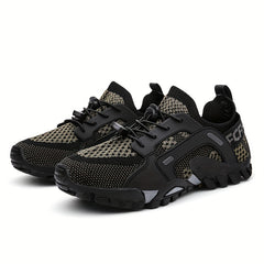 Men's Quick Drying Water Shoes Knitted Breathable Beach Aqua Shoes
