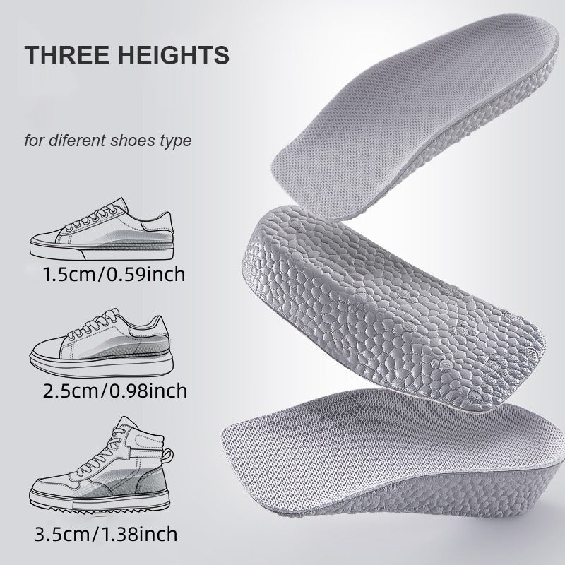 Invisible Height Increase Insoles Arch Support For Men Women