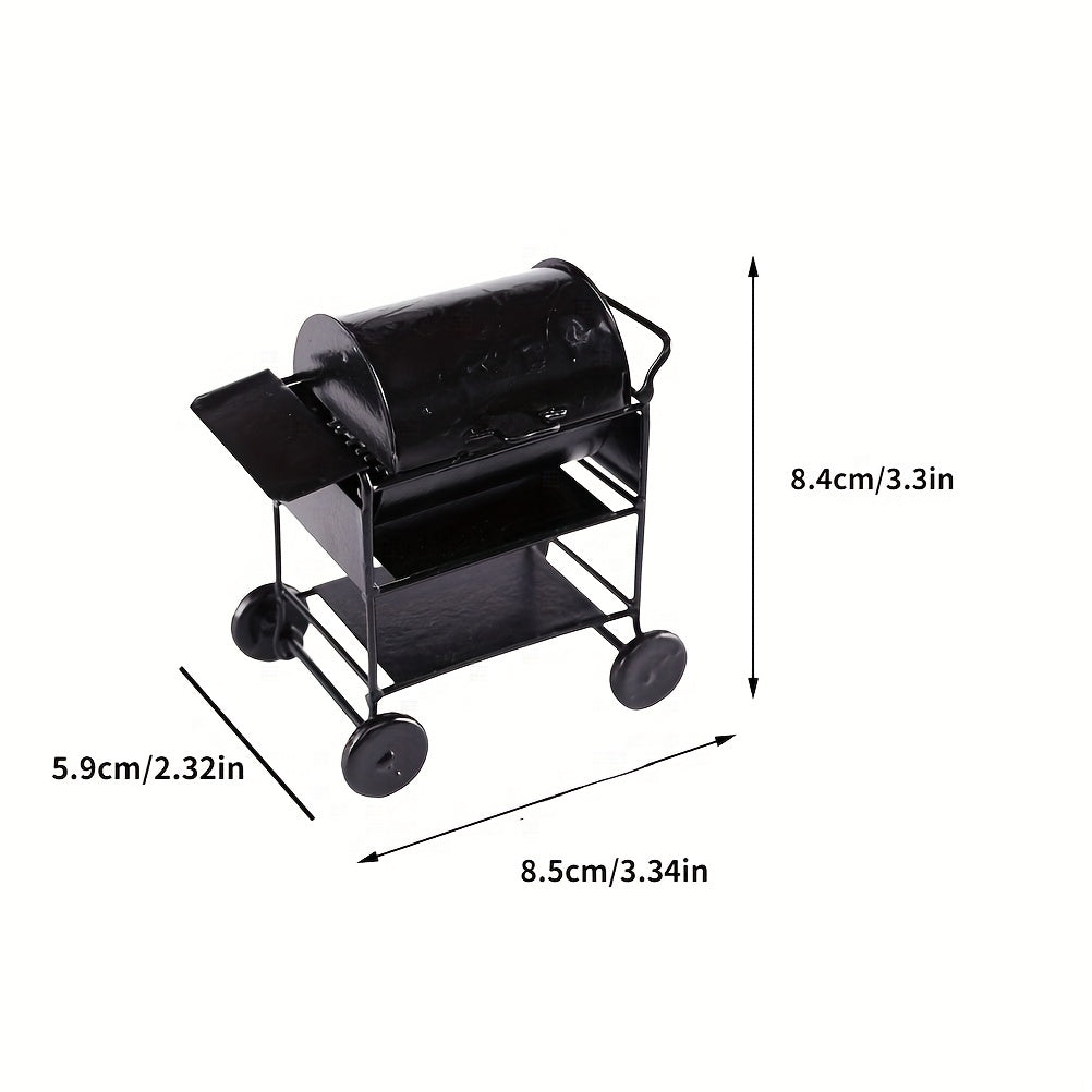 BBQ Grill House Toy Outdoor Cooking Model