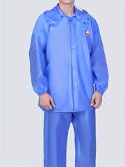Windproof Rain Set, High Elastic Thick Raincoat & Pants, Outdoor Cycling Hiking