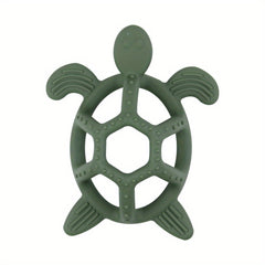 BPA-Free Turtle Teether for 3M, Soothe Teething Pain