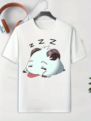 Men's Animal Pattern T shirt Active Stretch Tee