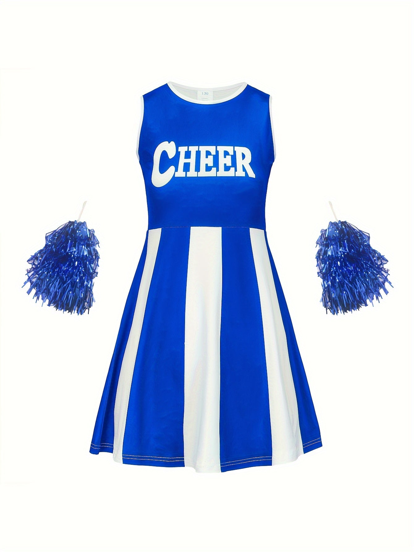 Girls Cheerleading Suit For Sports Performance Gift Party Spirit Week