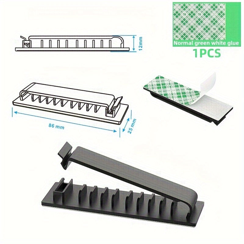 Silicone Cable Clip Management Sleeve Wire Organizer