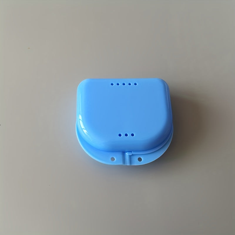 Denture Storage Box With Holes Retainer Corrector Box Denture