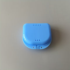 Denture Storage Box With Holes Retainer Corrector Box Denture