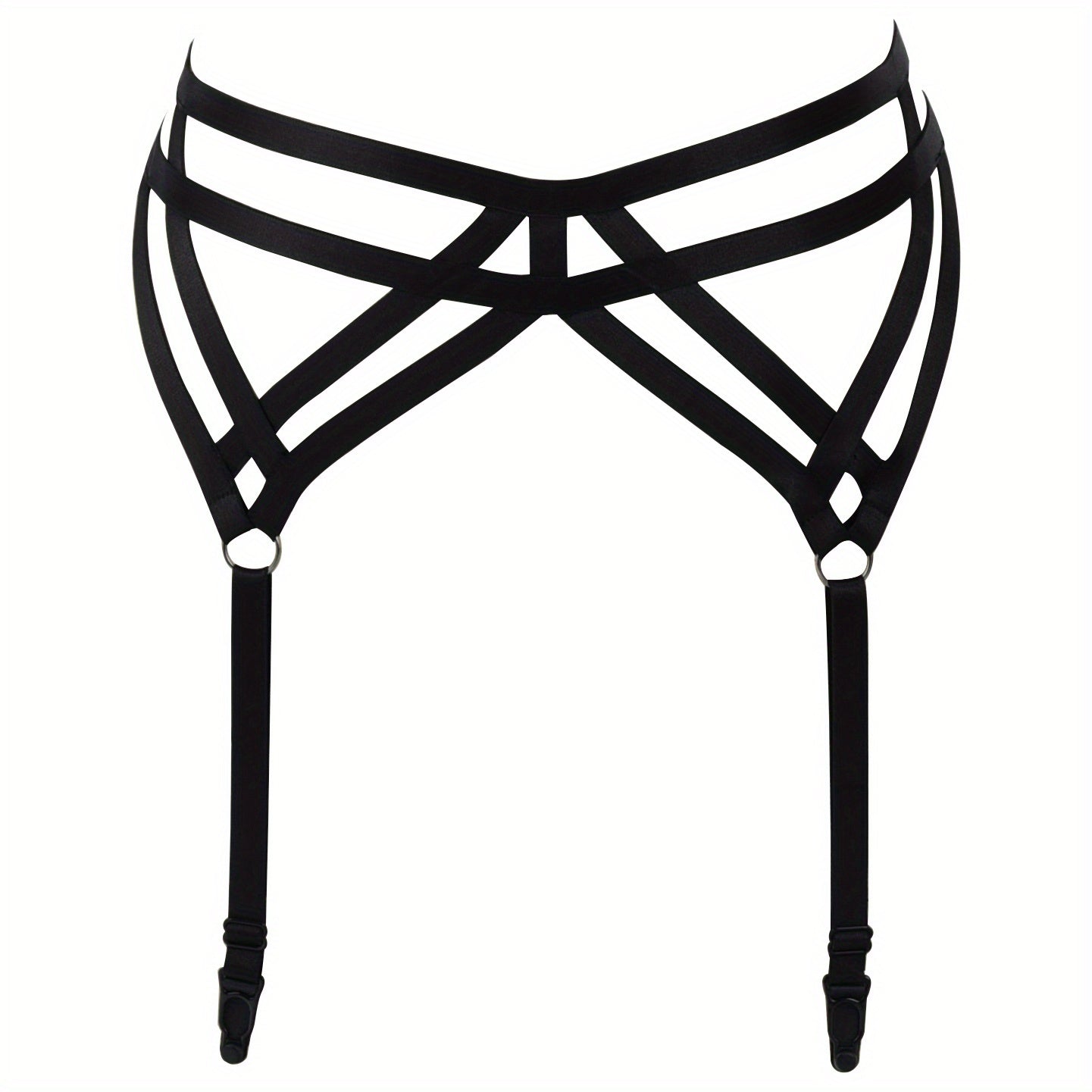 Gothic Waist Suspender Belt Body Harness Women's Lingerie Accessories