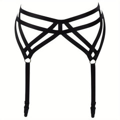 Gothic Waist Suspender Belt Body Harness Women's Lingerie Accessories