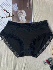 3pcs Stretchy Intimates Panties Breathable Solid Briefs Women's Lingerie