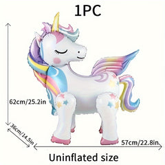 1pc 4D Flying Horse Balloon for Wedding Decoration