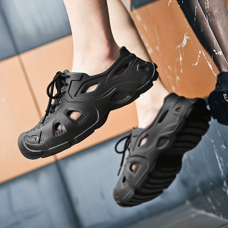 Men's Comfortable Clogs Non Slip Garden Shoes Summer Beach Sandals