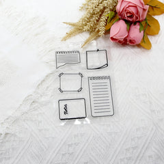 Transparent Silicone Stamps for DIY Scrapbooking & Crafts