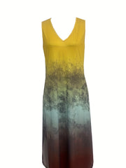 Sleeveless Casual Tank Dress for Spring & Summer