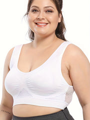 Women's Sports Bra Hollow Out High Stretch Yoga Bra