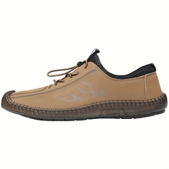 Men's No Tie Sneakers Casual Walking Shoes Comfortable And Breathable