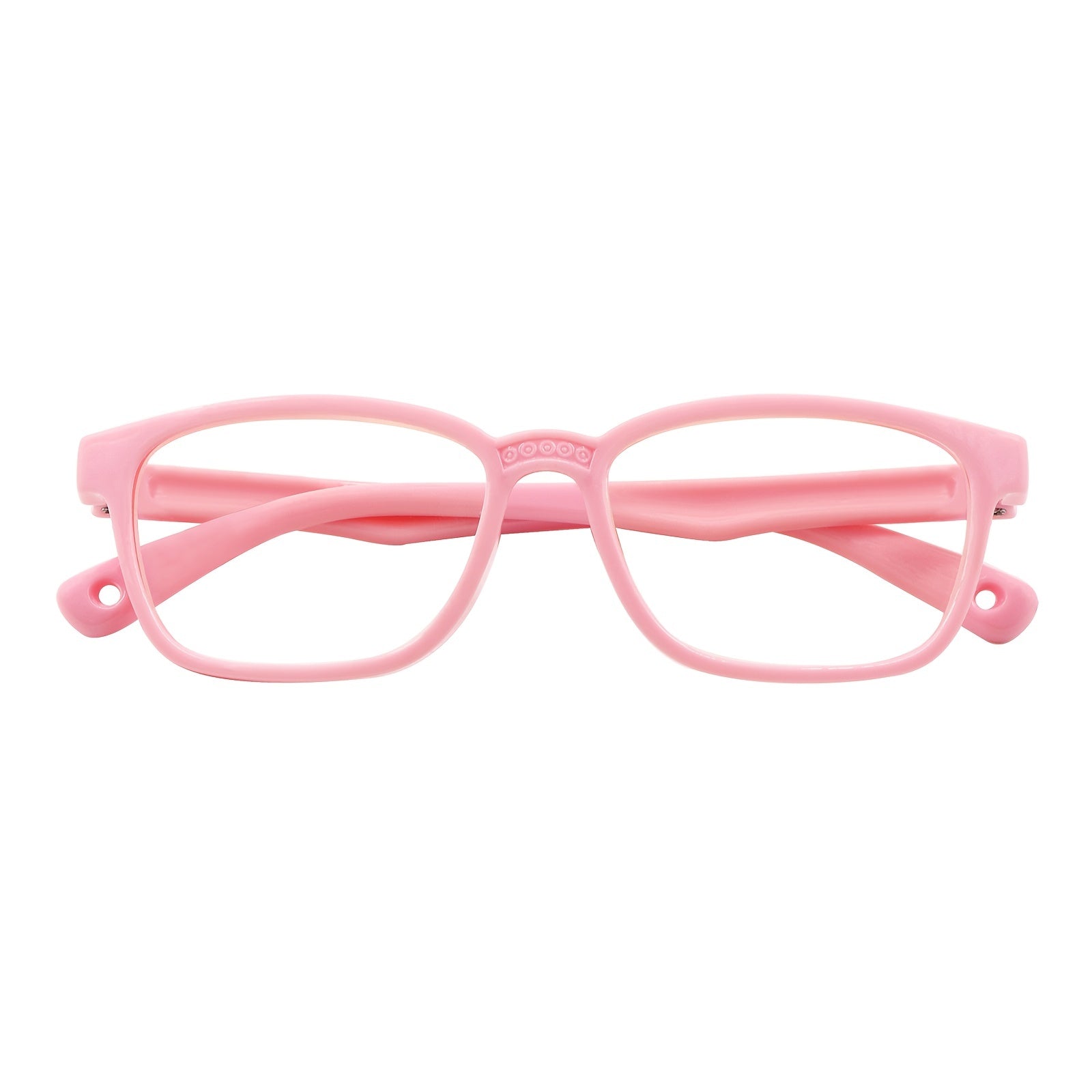 Girl's Square Frame Light Blocking Glasses Age 3-10 Anti Glare & Eyestrain