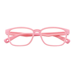 Girl's Square Frame Light Blocking Glasses Age 3-10 Anti Glare & Eyestrain