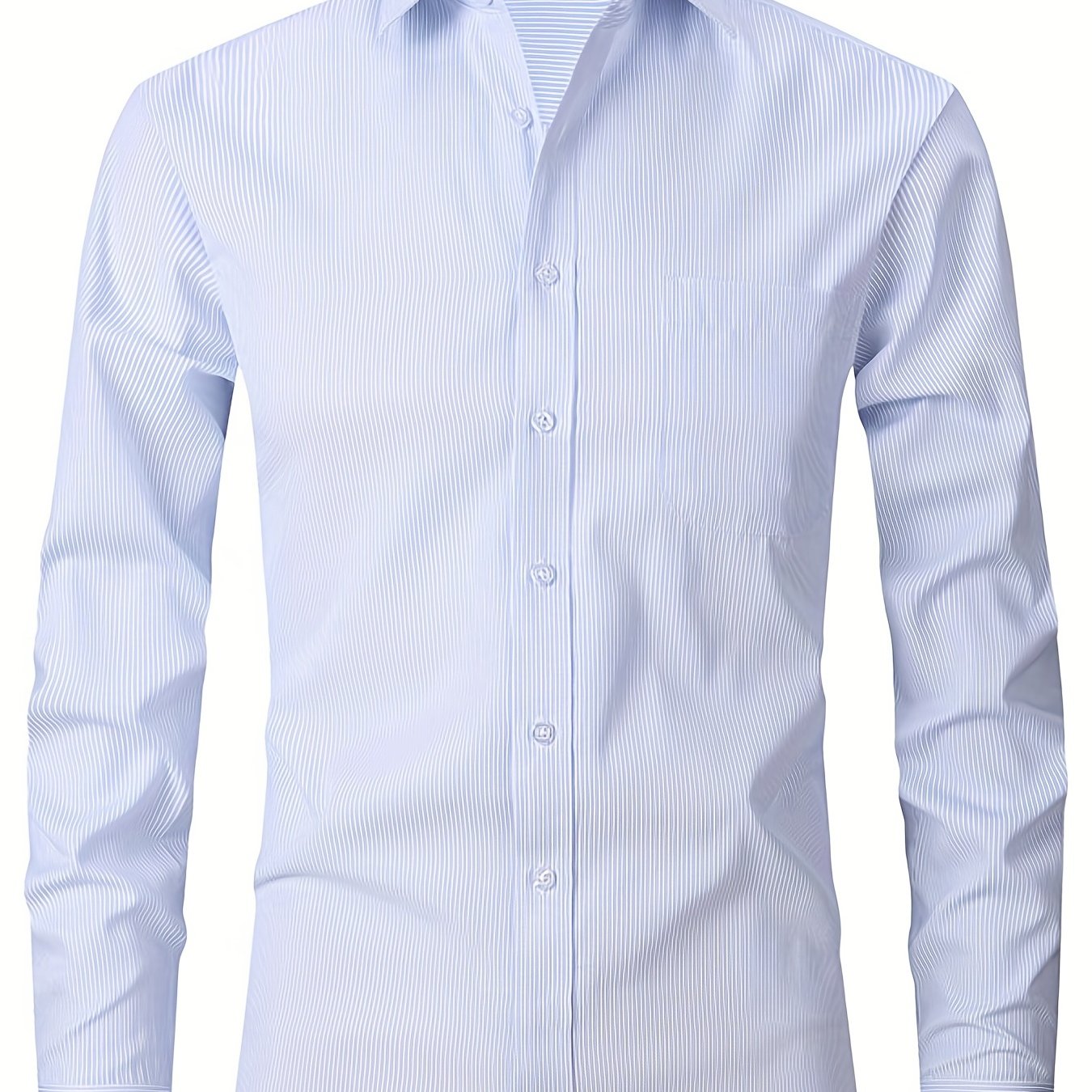 Men's Formal Button Up Shirt for Business Occasion