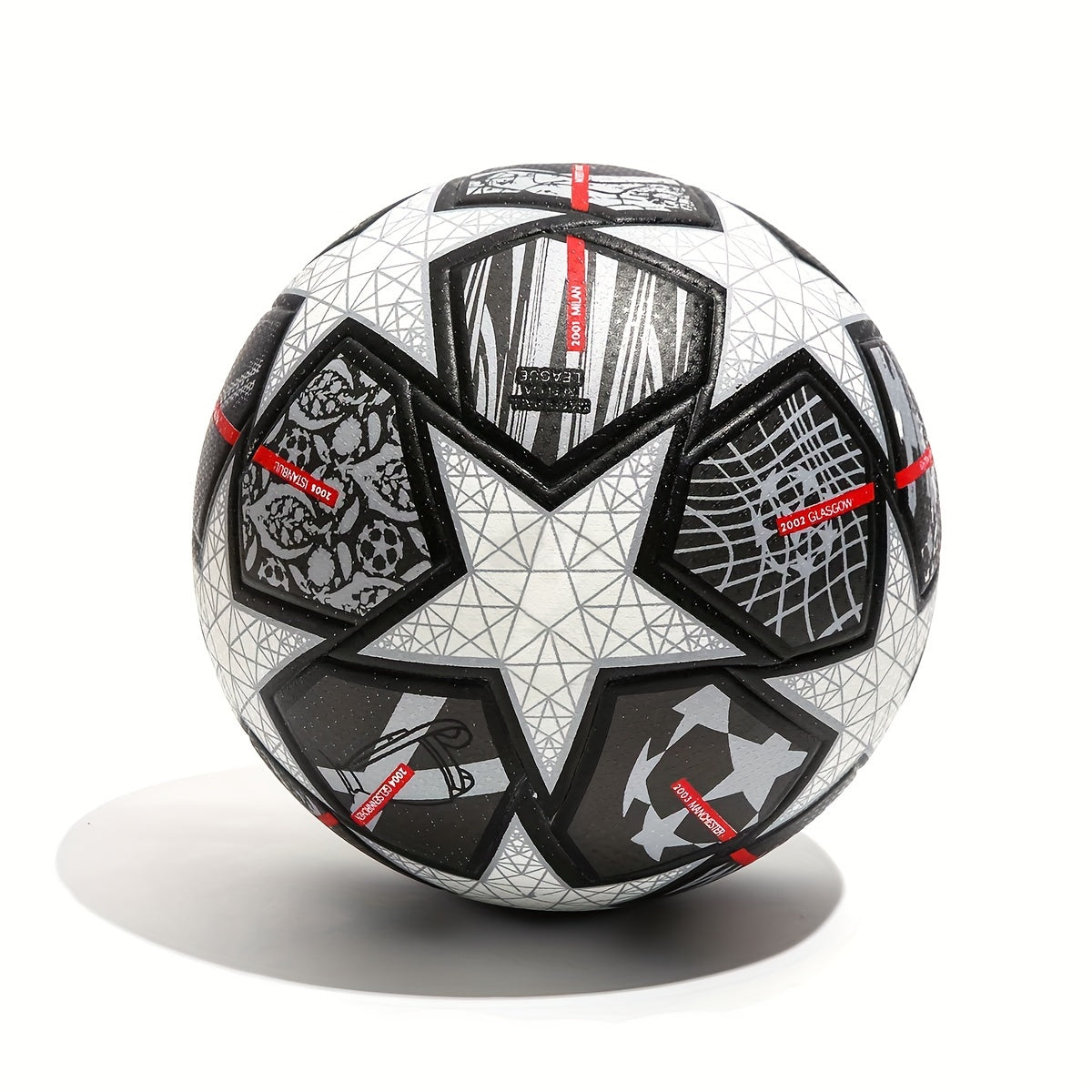 Size 5 Pu Leather Soccer Ball with Needle & Ball Net