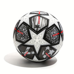 Size 5 Pu Leather Soccer Ball with Needle & Ball Net