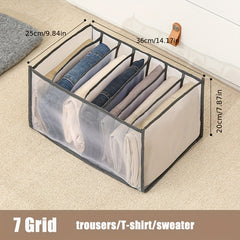 Large Wardrobe Storage Grid Baby Clothes Box