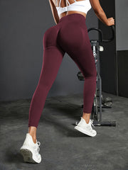 Women's Seamless Yoga Leggings High Waist Elastic Sports Pants