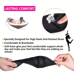 Women's High Heel Insole 5D Sponge Barefoot Comfort