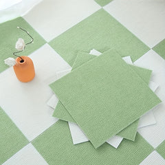 10pcs Soft Foam Mat Interlocking Shaggy Anti-slip Area Rugs for Home Decor